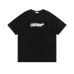 OFF WHITE T-Shirts for MEN Black/White #A50095