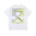 OFF WHITE T-Shirts for MEN Black/White #A50975
