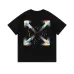 OFF WHITE T-Shirts for MEN Black/White #A52326