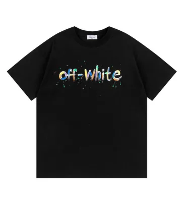 OFF WHITE T-Shirts for MEN Black/White #A52326