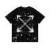 OFF WHITE T-Shirts for MEN Black/White #A52328