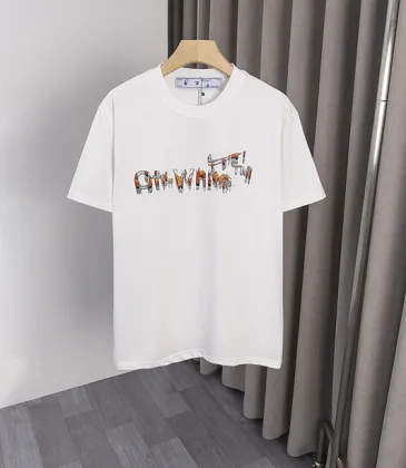 OFF WHITE T-Shirts for MEN Black/White #A52715