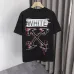 OFF WHITE T-Shirts for MEN Black/White #A52716
