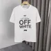 OFF WHITE T-Shirts for MEN Black/White #A52716