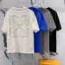 OFF WHITE T-Shirts for MEN Black/White/Blue/Grey #A47297