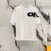 OFF WHITE T-Shirts for MEN Black/White/Green #A47300