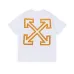 OFF WHITE T-Shirts for MEN Black/White/Purple #A47556