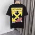 OFF WHITE T-Shirts for MEN Letter logo print 260g Black/White #A53799
