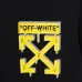 OFF WHITE T-Shirts for MEN Letter logo print 260g Black/White #A53799