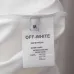OFF WHITE T-Shirts for MEN Letter logo print 260g Black/White #A53799