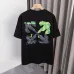 OFF WHITE T-Shirts for MEN Letter logo print 260g Black/White #A53800