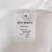 OFF WHITE T-Shirts for MEN Letter logo print 260g Black/White #A53800