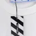 OFF WHITE T-Shirts for MEN Letter logo print 260g Black/White #A53801