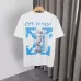 OFF WHITE T-Shirts for MEN Letter logo print 260g Black/White #A53801