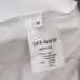 OFF WHITE T-Shirts for MEN Letter logo print 260g Black/White #A53802