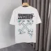 OFF WHITE T-Shirts for MEN Letter logo print 260g Black/White #A53803