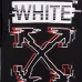 OFF WHITE T-Shirts for MEN Letter logo print 260g Black/White #A53803
