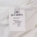 OFF WHITE T-Shirts for MEN Letter logo print 260g Black/White #A53803