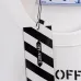OFF WHITE T-Shirts for MEN Letter logo print 260g Black/White #A53805