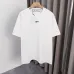 OFF WHITE T-Shirts for MEN Letter logo print 260g Black/White #A53805