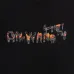 OFF WHITE T-Shirts for MEN Letter logo print 260g Black/White #A53806