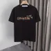 OFF WHITE T-Shirts for MEN Letter logo print 260g Black/White #A53806