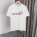 OFF WHITE T-Shirts for MEN Letter logo print 260g Black/White #A53806