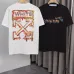 OFF WHITE T-Shirts for MEN Letter logo print 260g Black/White #A53806