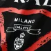 PRADA Short Sleeve Shirts for Men Cotton Milano Black/White #A49042