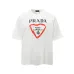 PRADA Short Sleeve Shirts for Men Cotton Milano Black/White #A49042