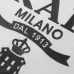 PRADA Short Sleeve Shirts for Men Cotton Milano Black/White #A49043