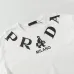 PRADA Short Sleeve Shirts for Men Cotton Milano Black/White #A49044