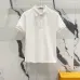 Prada T-Shirts Polo for Men Buttons Black/White #A46675