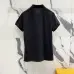 Prada T-Shirts Polo for Men Buttons Black/White #A46675
