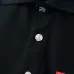 Prada T-Shirts Polo for Men red logo Buttons Black/White #A46680