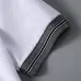 Prada T-Shirts Polo for Men zipper Black/White #A46682