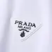 Prada T-Shirts Polo for Men zipper Black/White #A46682