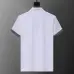 Prada T-Shirts Polo for Men zipper Black/White #A46682