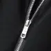Prada T-Shirts Polo for Men zipper Black/White #A46682