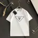 Prada T-Shirts for Men Black/White #A47306