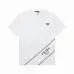 Prada T-Shirts for Men Black/White #A47318