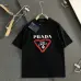 Prada T-Shirts for Men Black/White #A47323