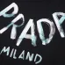Prada T-Shirts for Men Black/White #A49393