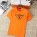 Prada T-Shirts for Men Crew Neck Black/White #A46428