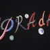 Prada T-Shirts for Men White/Black #A51765
