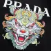 Prada T-Shirts for Men dragon Black/White #A47307