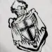 Prada T-Shirts for Men est 1913 Black/White #A47305