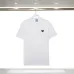 Prada T-Shirts for Men triangle-logo Black/White #A48647