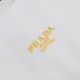 Prada T-Shirts for Men yellow logo  #A47309