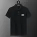 VALENTINO T-shirts Polo for men Pure black Pure white #A46701